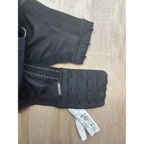 Chantelle 34 H Padded Underwire Lace Black Bra - Picture 4 of 5